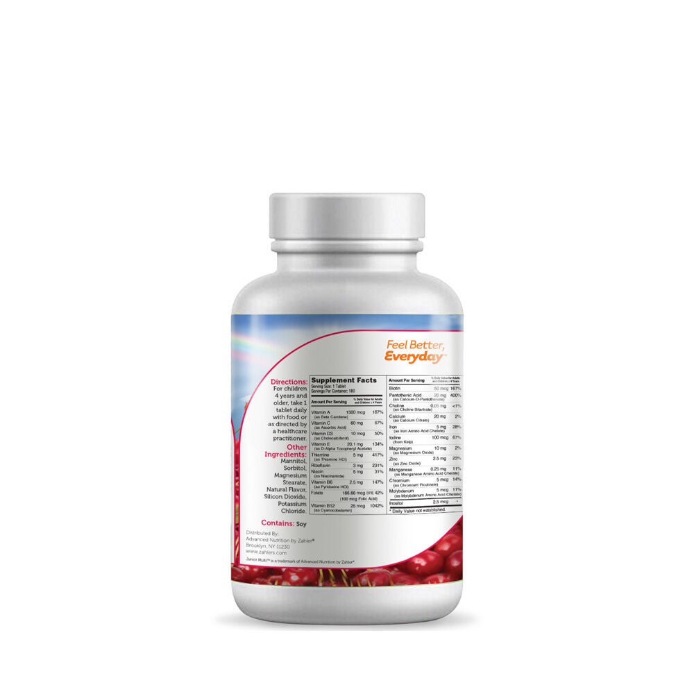Junior Multi&trade; - 180 Tablets - 180 Tablets (180 Servings)